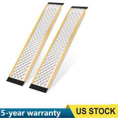 ❤️2pcs 5ft Aluminum ATV Truck Shed Ramp Loading Ramps For Motorcycle Mower 880 l