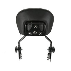 Adjustable Sissy Bar Passenger Backrest with Pad 2009-2025