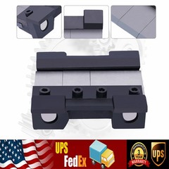 Aluminum Copper Plate Bender Bench Vise Attachment Removable Cutters Cast Steel