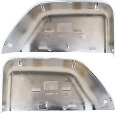 1 Pair Tow Mirror Chrome Cover Cap | for 2017-2024 Ford Super Duty F250 F350 F45