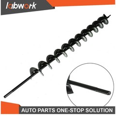 Labwork For Garden Post Fence Post Hole Digger 2″ × 24″ Earth Auger Drill Bit