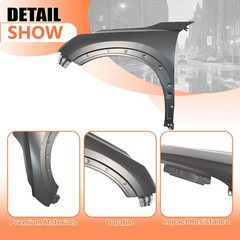 Left Front Fender Aluminium Driver Side Nissan Pathfinder 2022-2024 631016TA0A