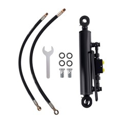 Hydraulic top link with locking block 16 1/8-22 7/16” Inc.2 Hoses Bolts Bracket