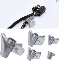 5PCS Wire Loom Installation Tool, 0.32-1.6 inch Wire Insertion Tool Set, Multi-S