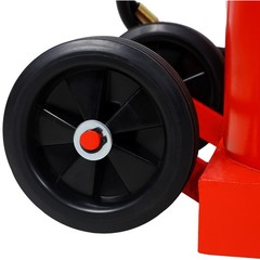 50 Ton（1000,000LBS） Air Hydraulic Bottle Jack w/ Pneumatic & Manual Hand Pump