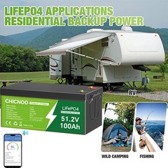 300Ah 12V LiFePO4 Lithium Battery 3840Wh Built-in BMS Deep Cycle Marine RV Solar