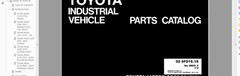 TOYOTA FORKLIFT Service Manuals-Parts Manuals-Series2-5-6-7-8-9 on a Flash Drive