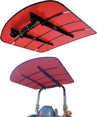 Sun Shield Tuff Top Tractor Canopy For 2″ x 2″ or 2″ x 3″ ROPS 48″ X Red NEW