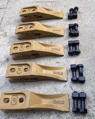 6684447 Bobcat Skid Steer Bucket Unitooth Trenching Bucket Teeth w Hardware 5PK