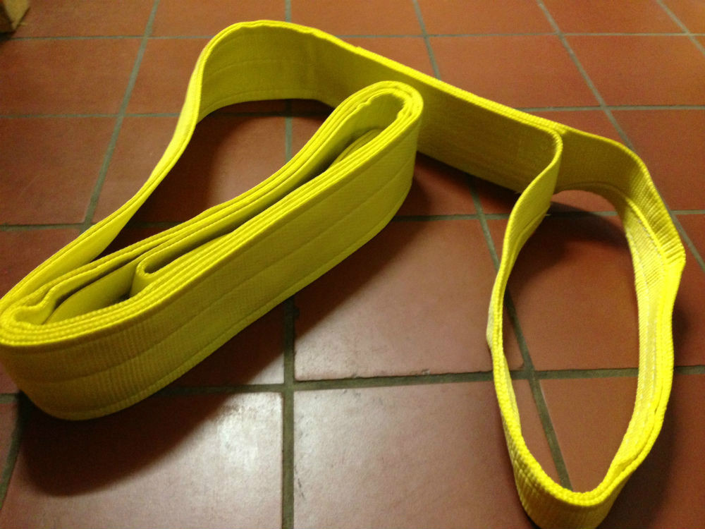 CRANE LIFTING SLING EE2-906×4 WRECKER AXLE TOW DOLLY SHACKLE CLEVIS BOAT