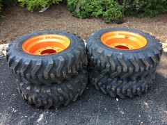 4 NEW 10-16.5 Camso SKS332 Skid Steer Tires/wheels/rims for Bobcat – 10 PLY