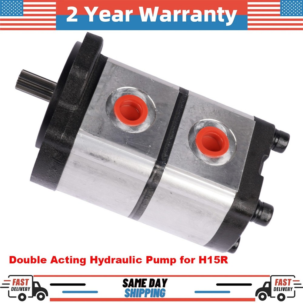 Hydraulic Pump Double Acting Two Section for Mini Excavator H15R AGT-H15R NEW