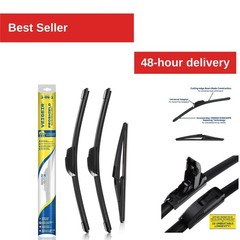 3 Pack Windshield Wiper Blades for Nissan Rogue Pathfinder 2014-2023