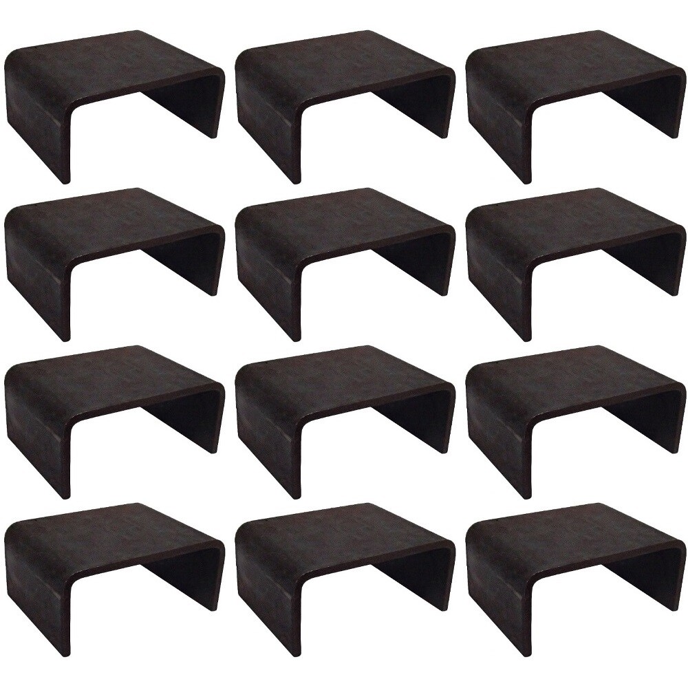 1000103 Qty 12: Weld-on 6 gauge Stake Pocket Fits Universal Products Various