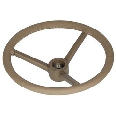 Steering Wheel – Leather Wrapped – Brown fits John Deere 6420 8245R AL173828