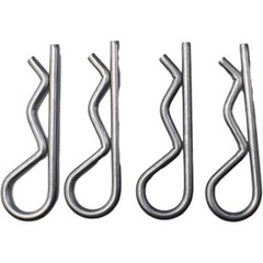 4pcs M4*75 Stainless Steel Hitch Pin Clip R Cotter Spring Retainin Size: M4*75