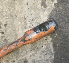 Allis Chalmers B AC tractor ORIGINAL main steering tie rod drag link