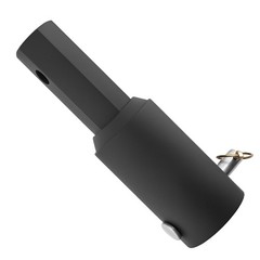 Auger Bit Adapter 2″ Female to Male Hex for Skid Steer Implement Steel