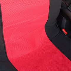 2PCS Seat Cover Black Red Front Left/Right 60/40 High Back 1998-2003 Ranger