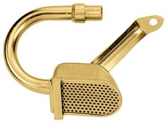 Milodon 18310 Gold Zinc Plated Deep Sump Oil Pan Pickup for Small Block Chevy