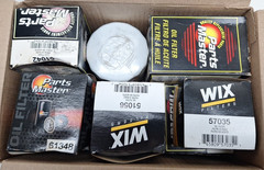 LOT OF PARTS MASTER AND WIX NOS FILTERS REF # 112325-1249