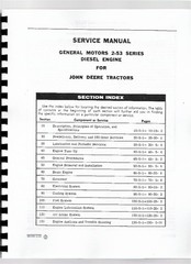 Detroit Diesel 2-53 Engine Service Repair Manual 440D 435 Tractor sm2028