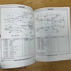 CAT Caterpillar 631E PARTS MANUAL BOOK CATALOG LIST SCRAPER GUIDE sn 6PC669 & UP