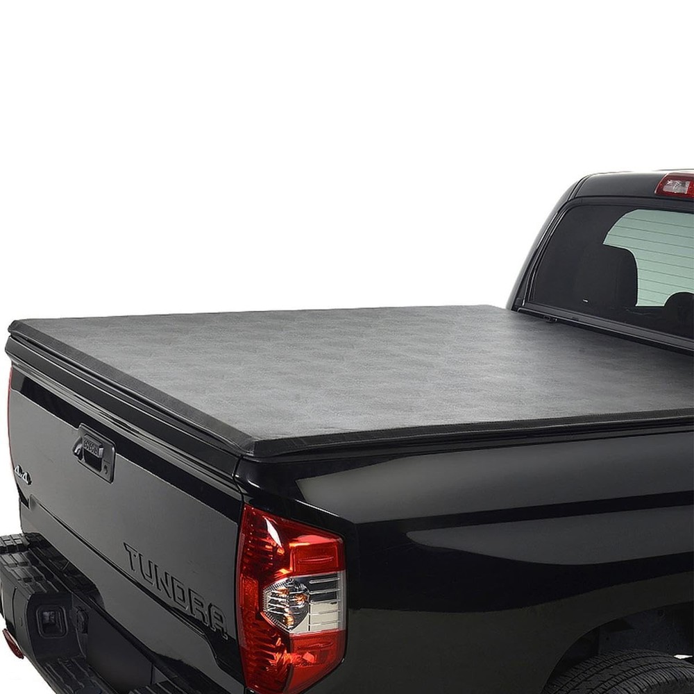5ft Soft Roll-up Vinyl Tonneau Cover w/ Bed Lock Fits Factory Track System 12112