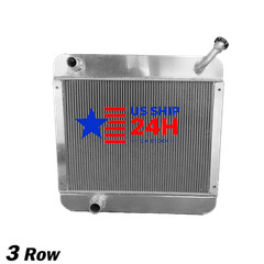 OE# AT129141 AR5704 Aluminum Radiator Fits John Deere 210C Backhoe 482C Forklift