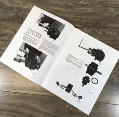 New Holland 910-1100 Speedrower Haybine 1495 Gearbox Service Manual Repair Shop