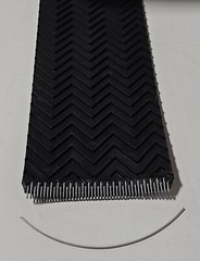 Baler Belts Hesston 540 Set 3 Ply Continuous Chevron Clipper 7″ x 366″