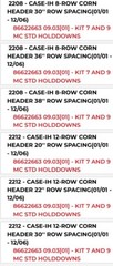 244500 ~ New Holland ~ SHIM ~ Fits Multiple Applications ~ Replaced By 86622663