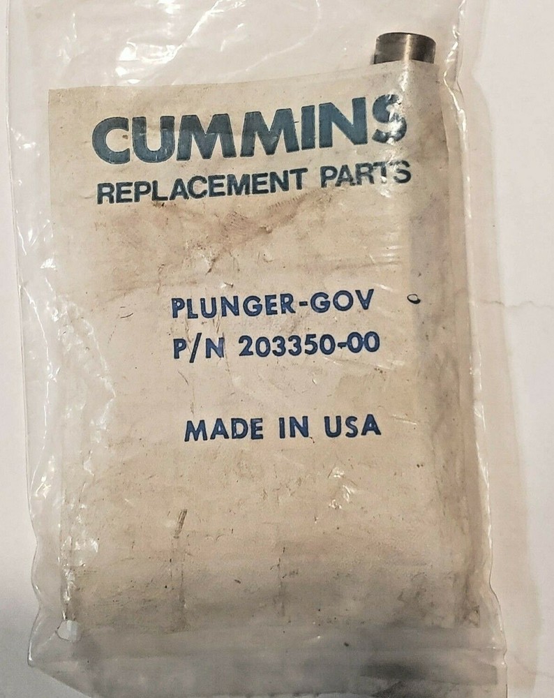 Cummins Governor Plunger PN 203350-00 Original OEM – Made in USA