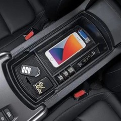 Center Console Organizer Compatible with 2018 20 Color: 2018-2022 Accord Black