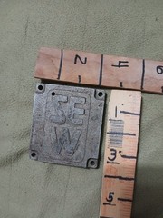 Vintage Industrial Electrical Equipment Picker Head Cover, SEW ELC.3~MTR
