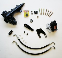 Power steering conversion kit- fits 65 thru 77 Ford 2 WD F-100, 150, 250, 350