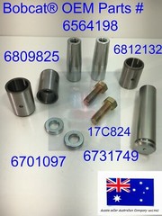 fits Bobcat Bobtach OEM Pivot Pin Wear Bush Kit 463 463F S70 MT50 MT52 MT55 MT85