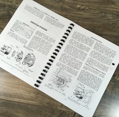 International Farmall A AV B BN Tractor Service Shop Parts Repair Manual Set