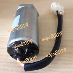 12V Solenoid Valve for Isuzu Engine 3LD1 3LD2 4LE1 3LB1 4LB1 SumitomoSH55 Digger