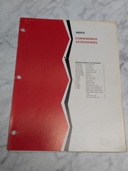 INDEX CONVENIENCE ACCESSORIES MISCELLANEOUS 10 064 A91 029 Massey Ferguson