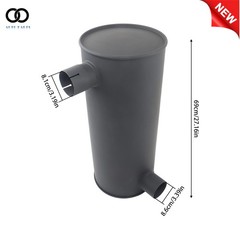 Muffler 4625214 for ZX200-3 ZX240-3 ZX270-3 ZX280-3 ZX190W-3 ZX210W-3 Engine 4HK