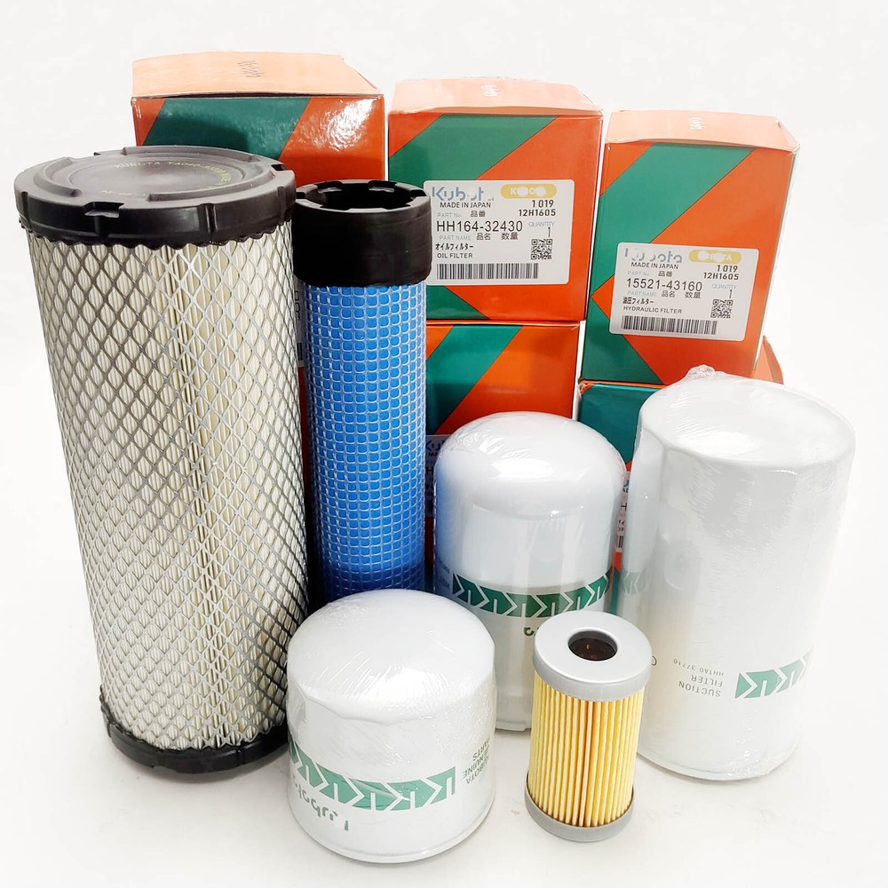 New Complete Filter Service Kit for KUBOTA L3010 HST L3940 HST