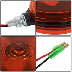 New Hazard Light For Kubota Tractor B L M Series 3C081-75870 3C08175870