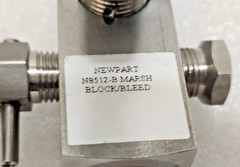 Marsh N8512-B Block Bleed Valve Swagelok SS-BVM4-SH