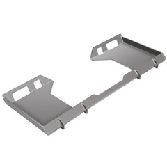 1/4″ 3/8″ 1/2″Skid Steer Mount Plate Adapter Loader Quick Tach Attachment Plate