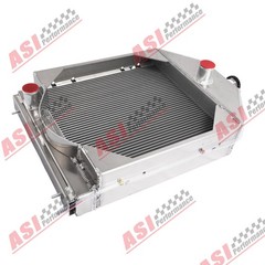 ASI 4 Row Aluminum Radiator For Tractor Case 580C 584C 585C 586C D89103 D77843