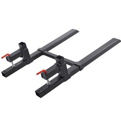 Uimoso 2000/4000 lbs Clamp on Pallet Forks for Tractors 43″/60″ bucket forks