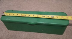 New Heavy Duty Steel Tractor Tool Box Green Bolt-On 18 Gauge 15-3/8″ Long