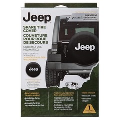Plasticolor Jeep Premium Spare Tire Cover 30-33in Water Resistant