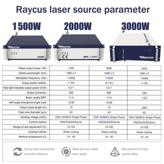 US Raycus 3000W Laser Welder 4in1 Laser Welding/Cutting/Cleaning Machine 220V